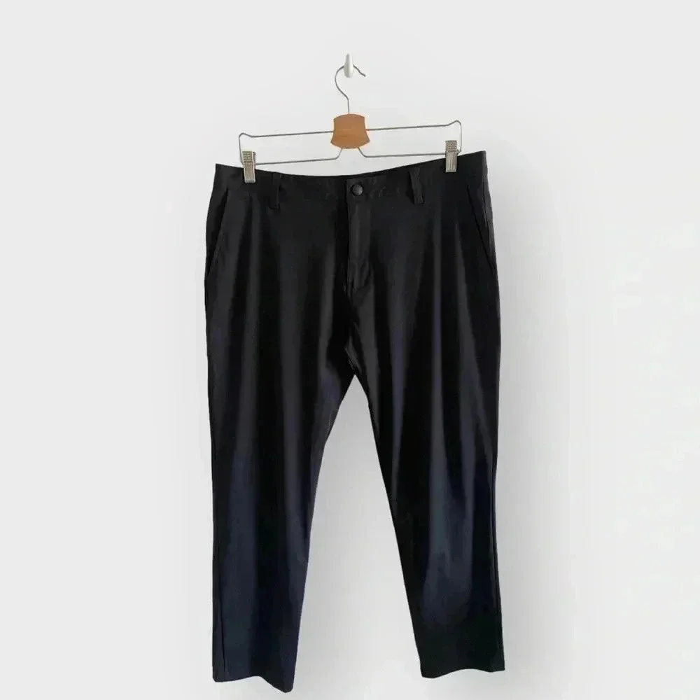 RHONE Slim‎ Commuter Pants Sz 35 Black